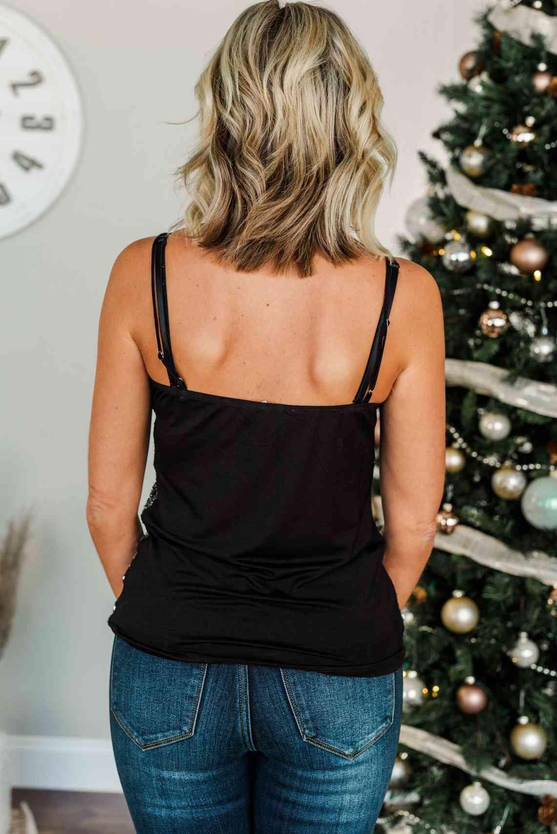Sequin Cami Top - Immenzive
