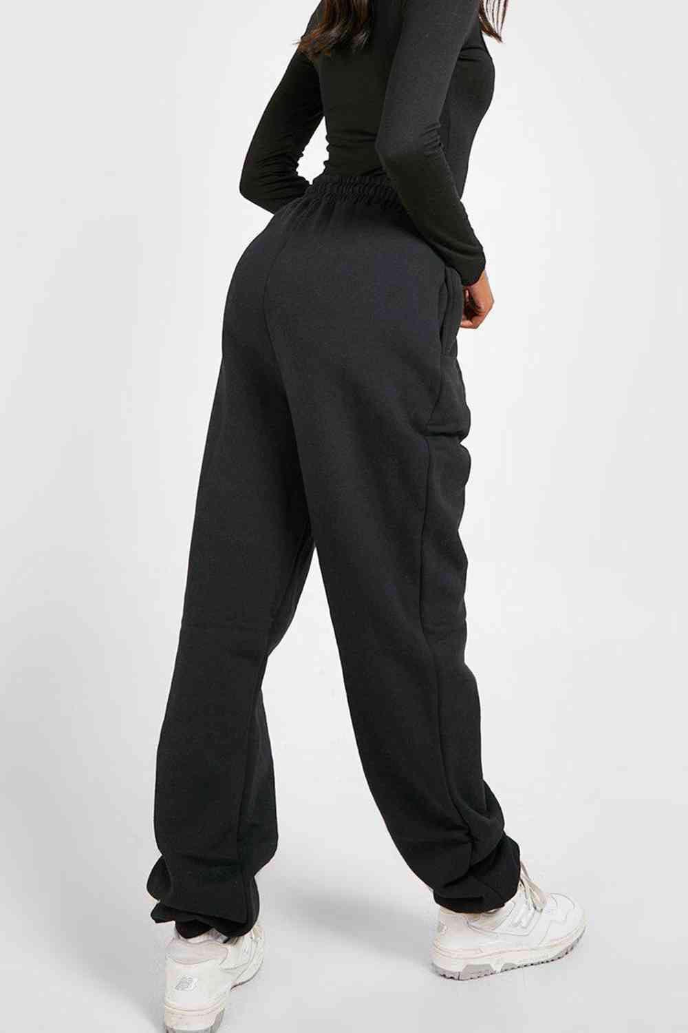 Simply Love Full Size GIRL POWER Graphic Sweatpants - Immenzive