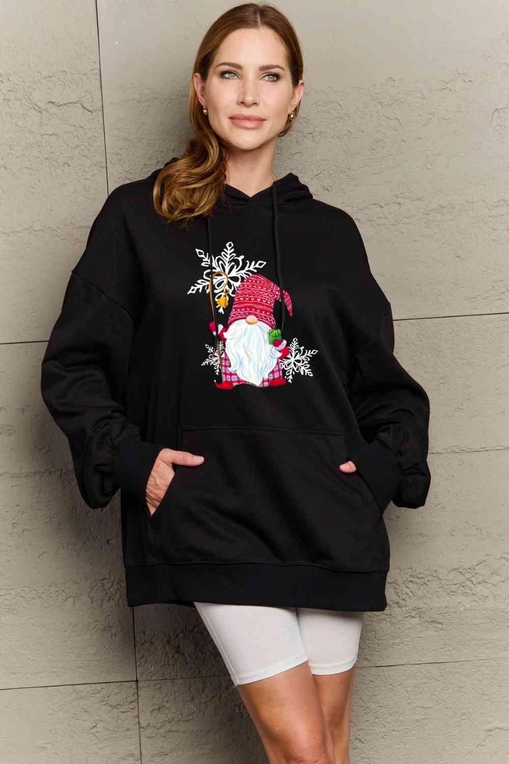 Simply Love Full Size Graphic Hoodie - Immenzive