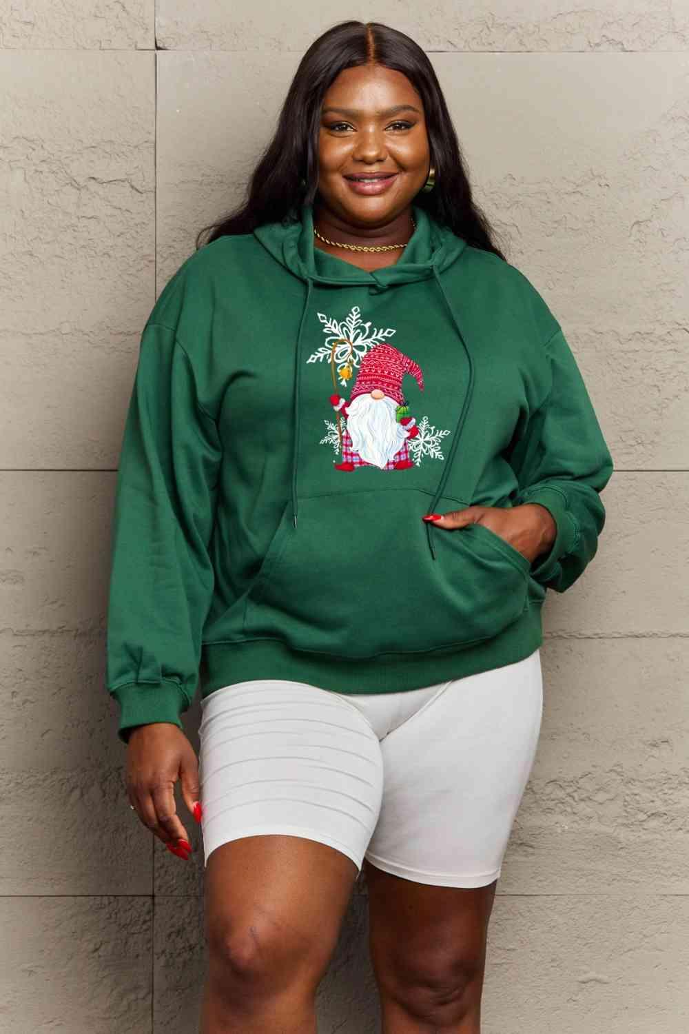 Simply Love Full Size Graphic Hoodie - Immenzive