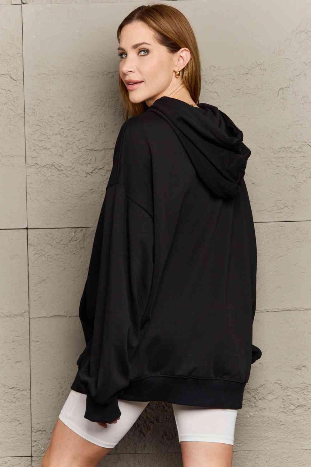 Simply Love Full Size Graphic Hoodie - Immenzive