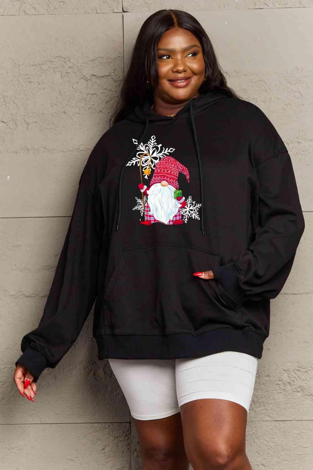 Simply Love Full Size Graphic Hoodie - Immenzive