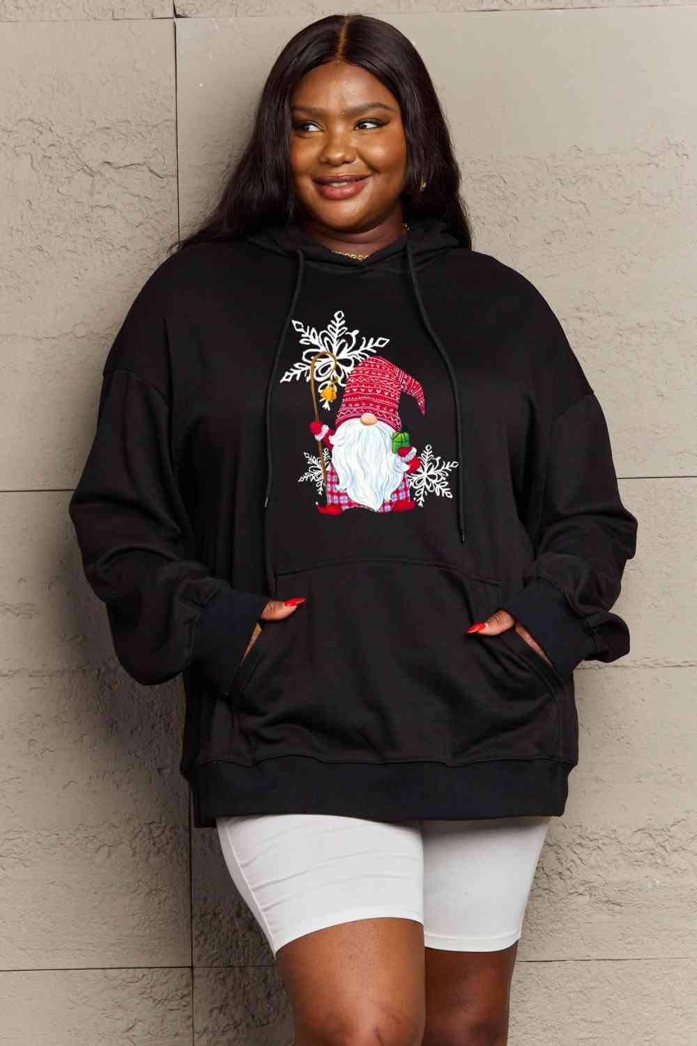 Simply Love Full Size Graphic Hoodie - Immenzive