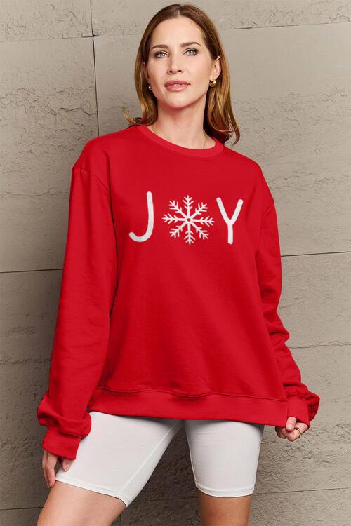 Simply Love Full Size Graphic Long Sleeve Sweatshirt - Immenzive