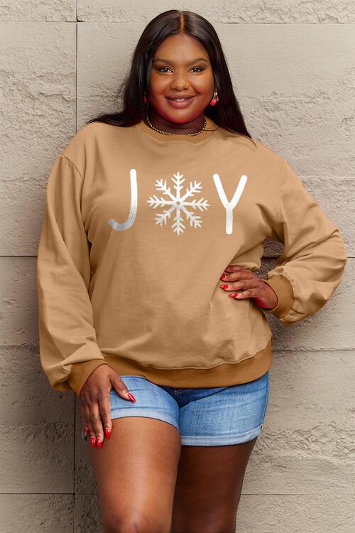 Simply Love Full Size Graphic Long Sleeve Sweatshirt - Immenzive