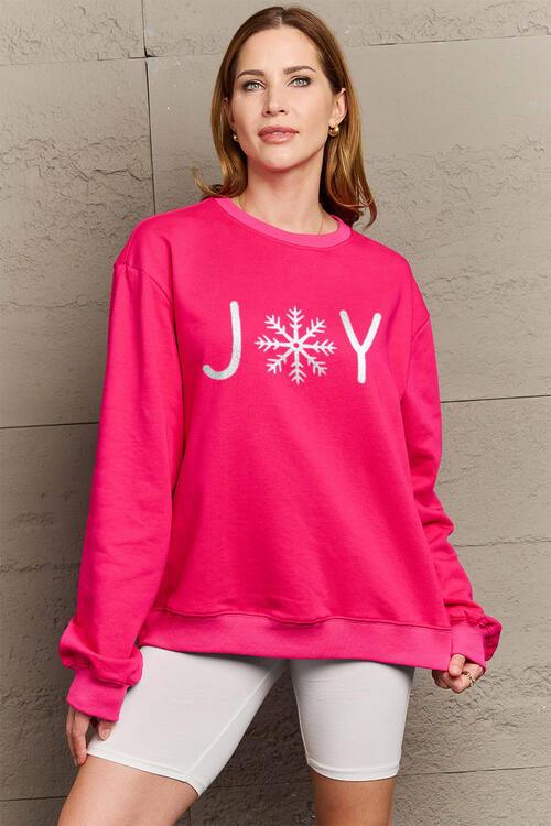 Simply Love Full Size Graphic Long Sleeve Sweatshirt - Immenzive