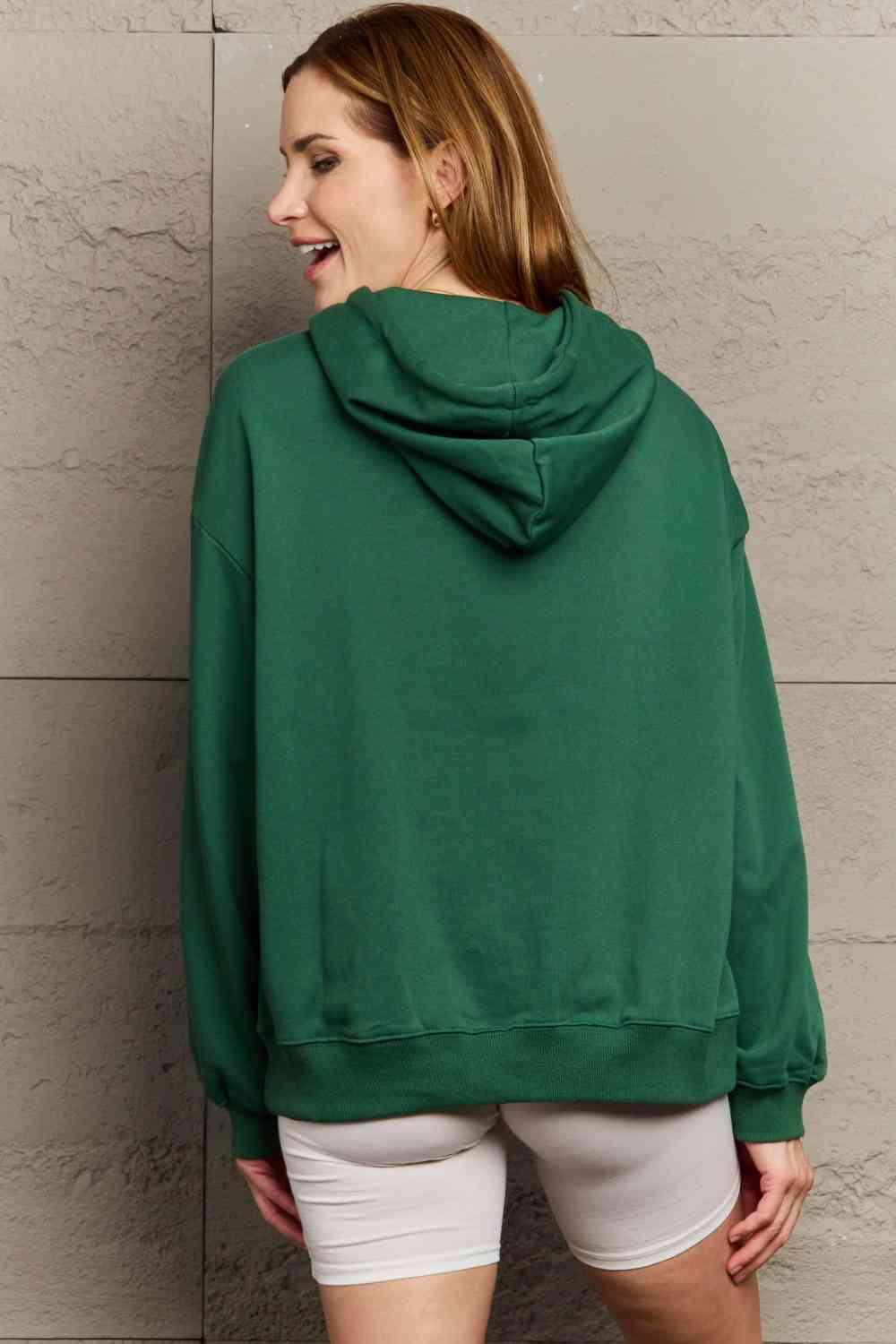 Simply Love Full Size MERRY CHRISTMAS Graphic Hoodie - Immenzive