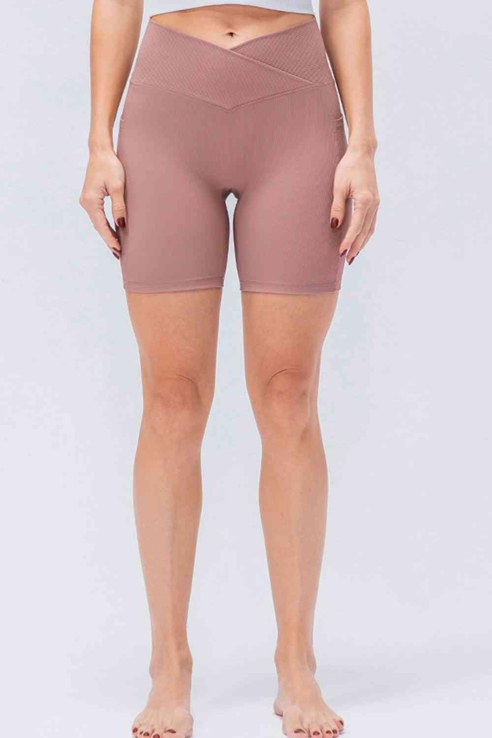Slim Fit V-Waistband Sports Shorts - Immenzive