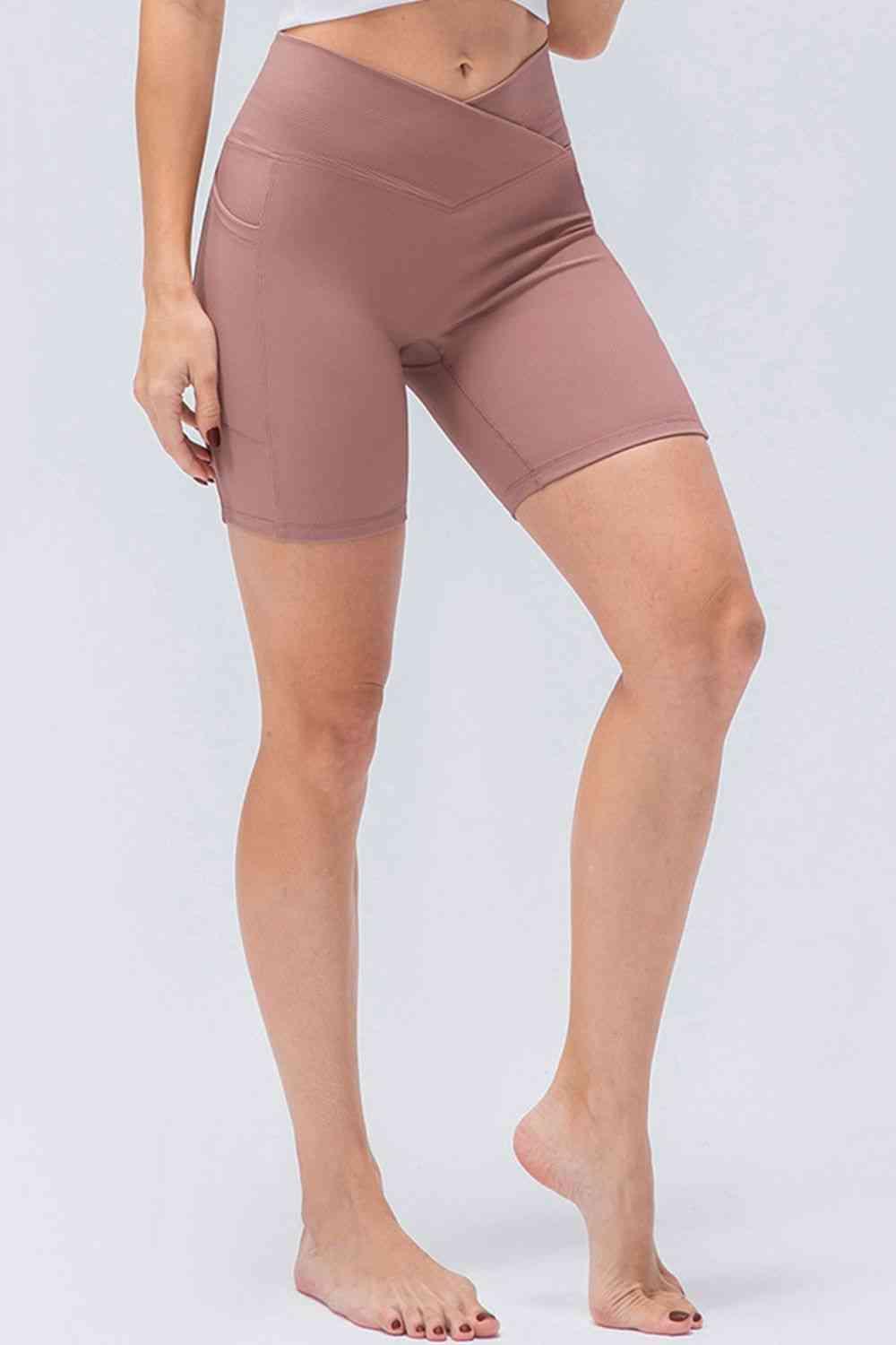 Slim Fit V-Waistband Sports Shorts - Immenzive