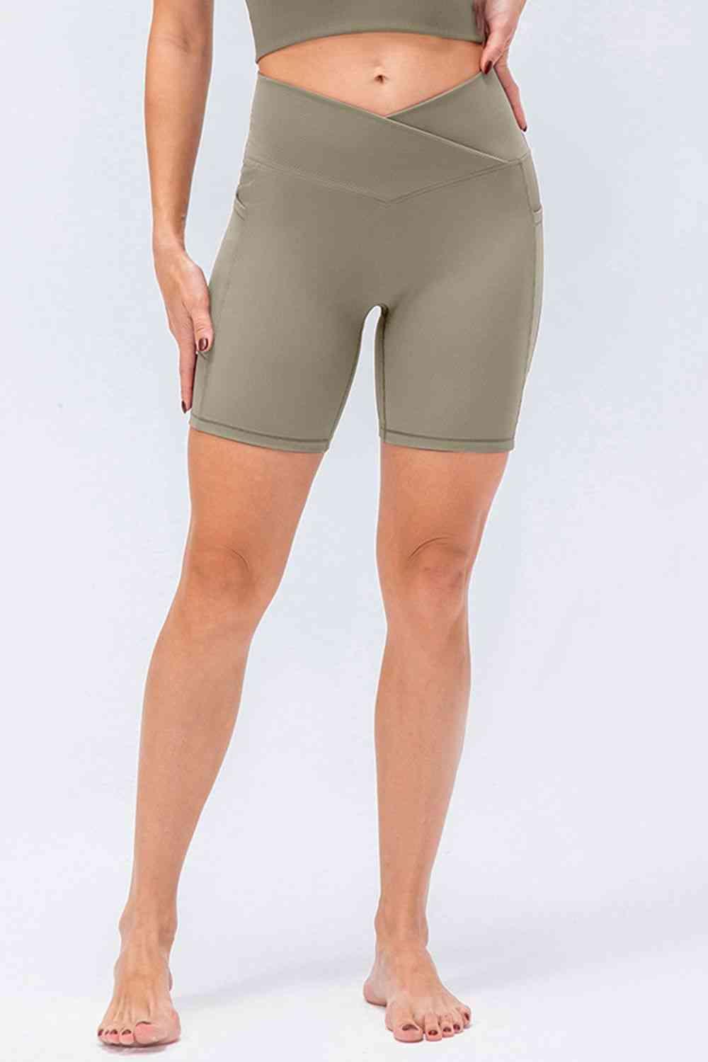 Slim Fit V-Waistband Sports Shorts - Immenzive