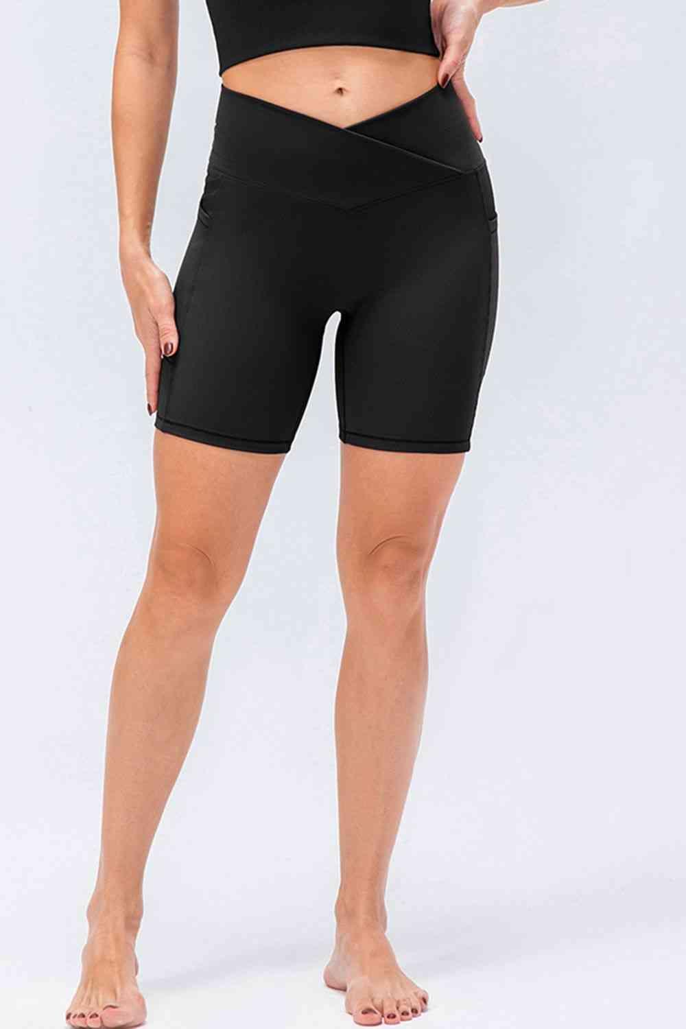 Slim Fit V-Waistband Sports Shorts - Immenzive