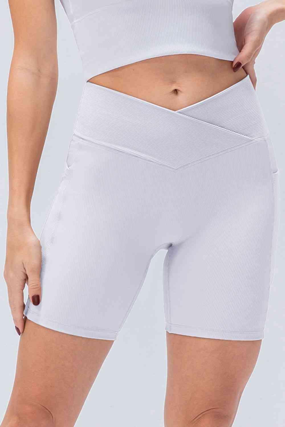 Slim Fit V-Waistband Sports Shorts - Immenzive