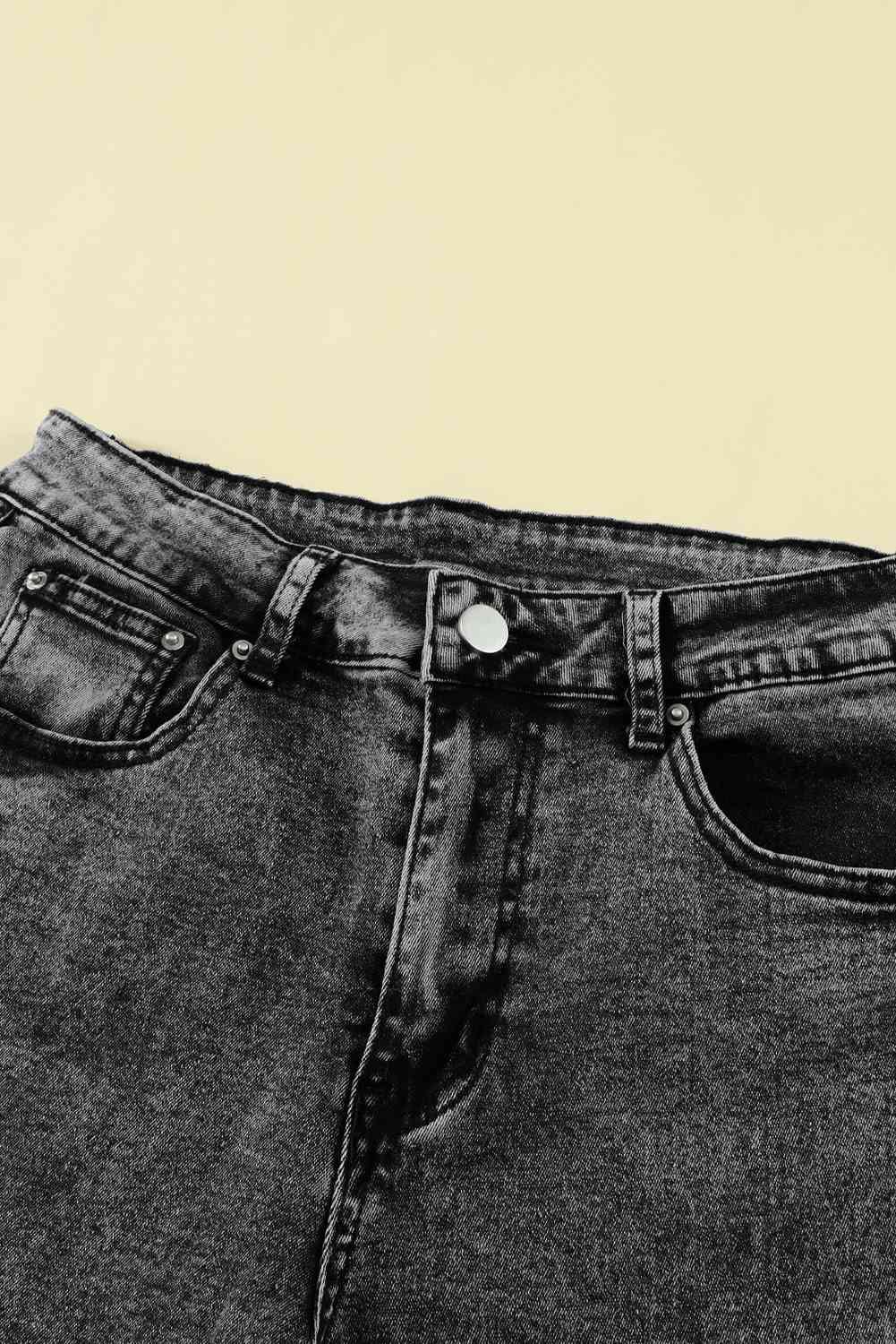 Slit Flare Jeans - Immenzive