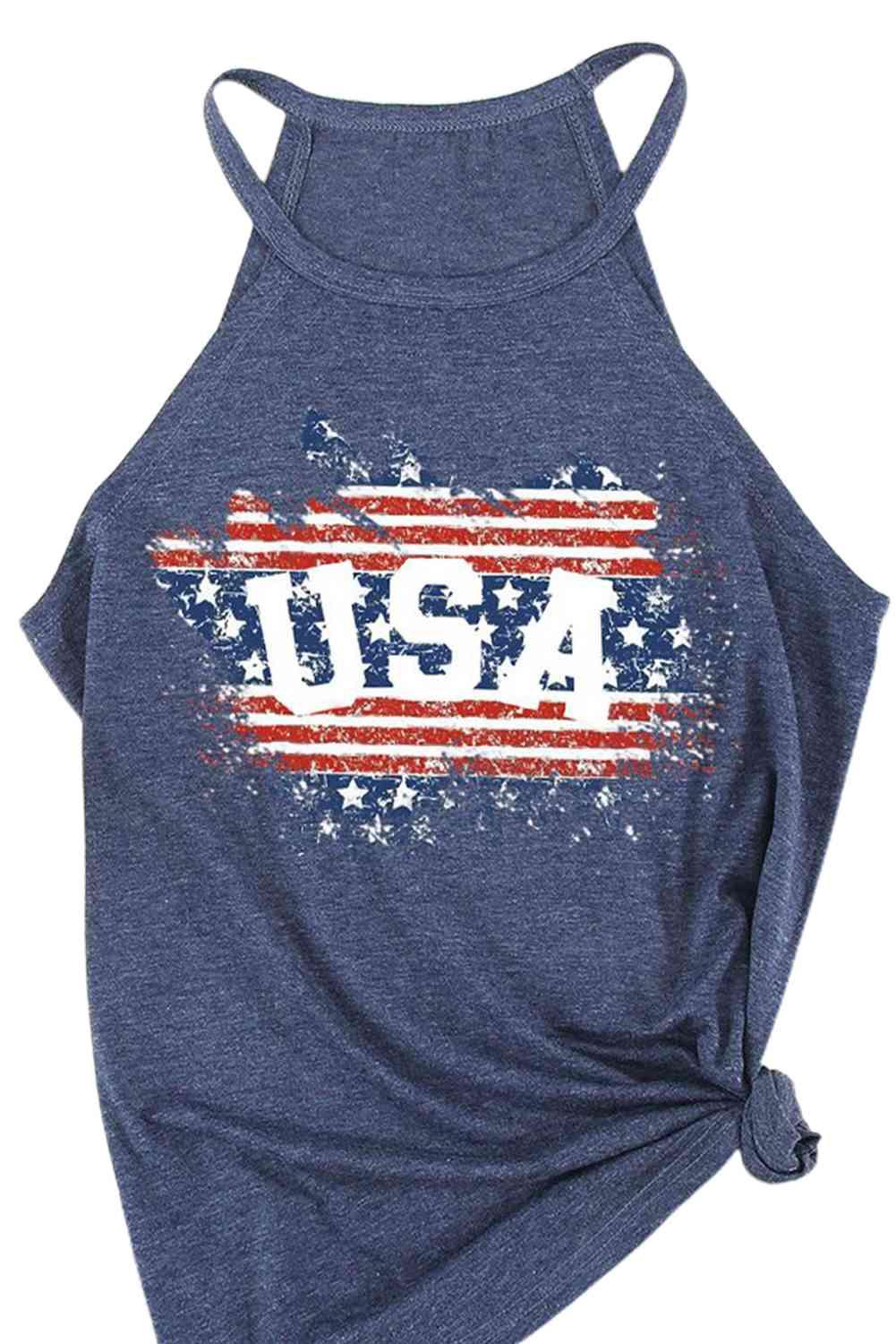 US Flag Graphic Tank - Immenzive