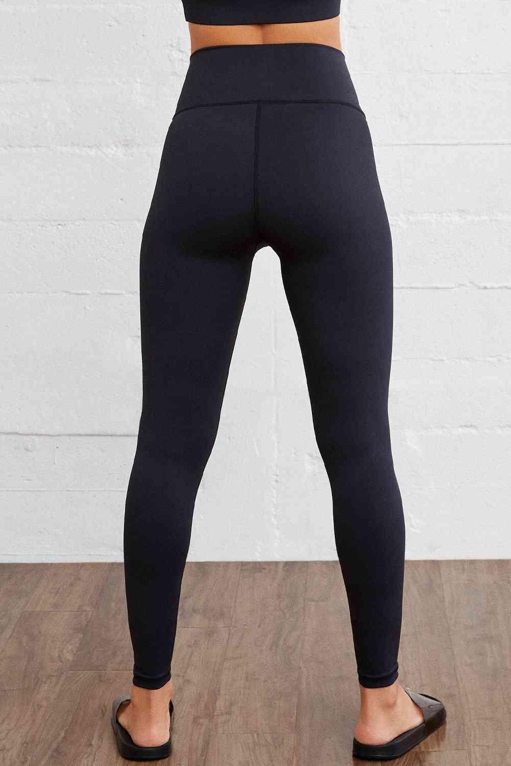 Wide Waistband Slim Fit Sports Pants - Immenzive