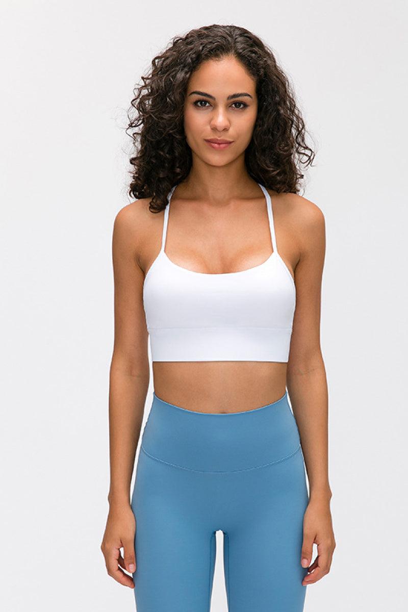 Y Back Yoga Bra Tops - Immenzive