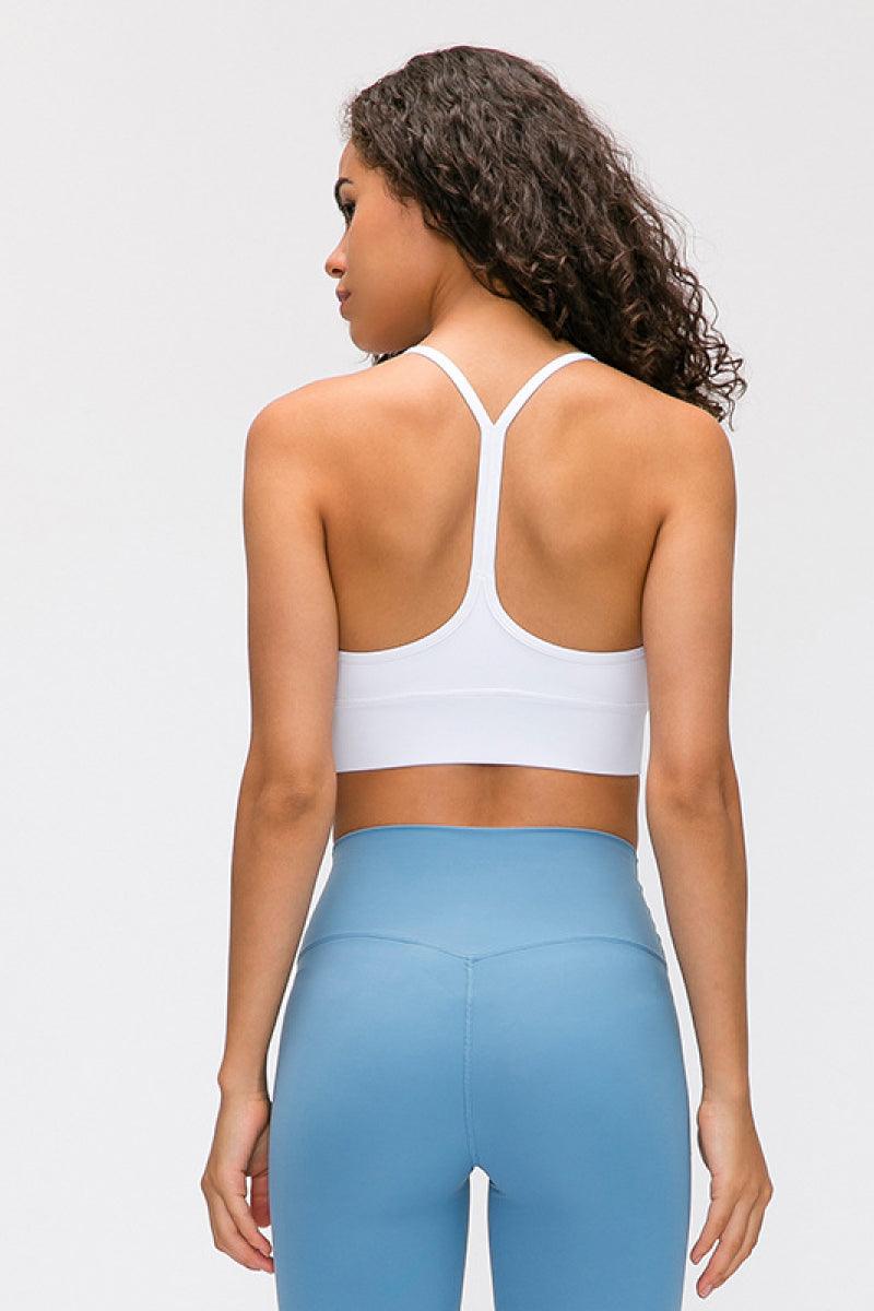 Y Back Yoga Bra Tops - Immenzive