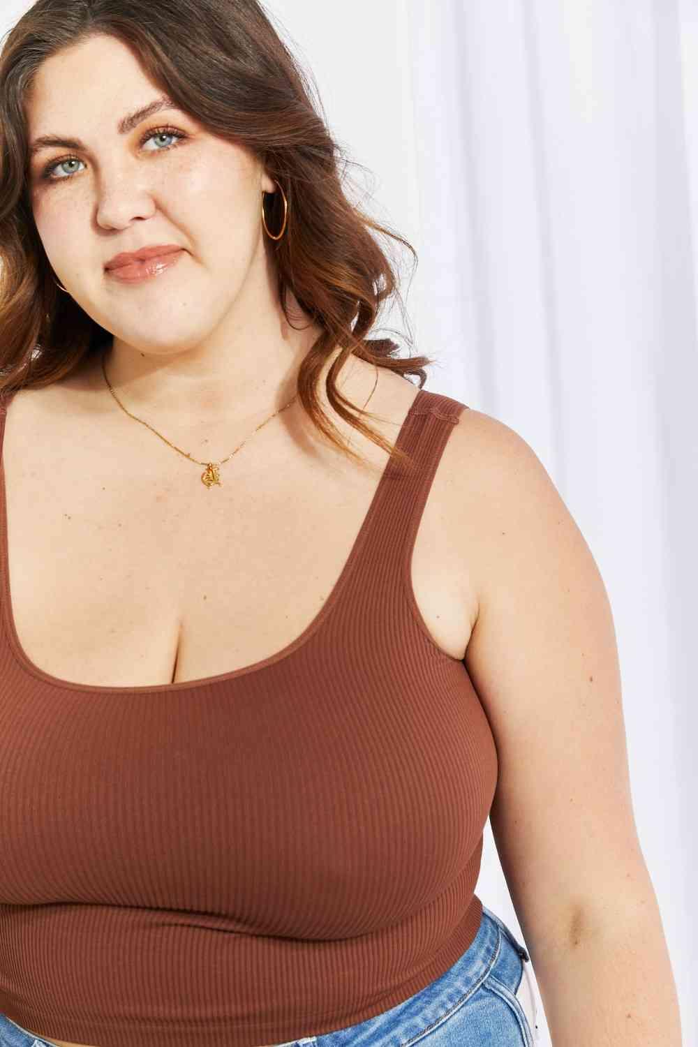 Yelete Best Of You Full Size Reversible Seamless Tank - Immenzive